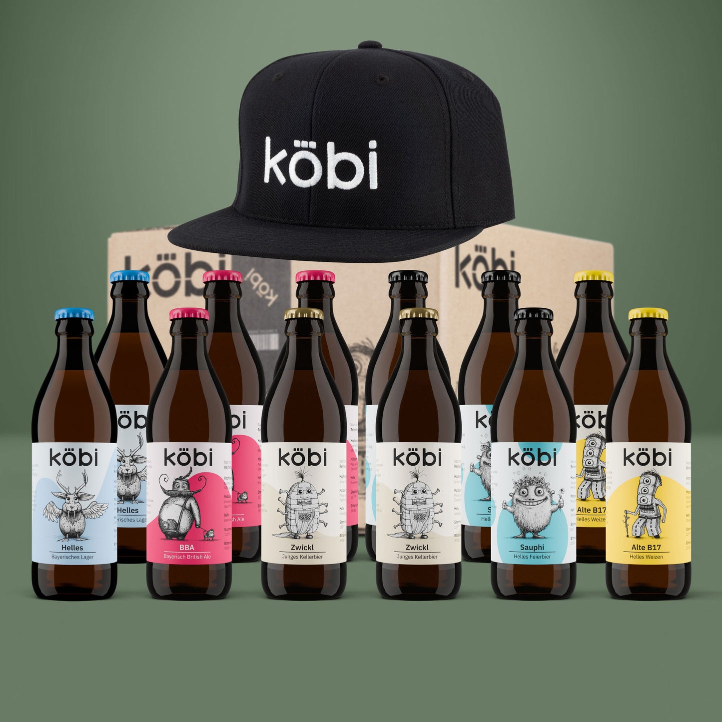koebi, Mischbox – mit Cap ,