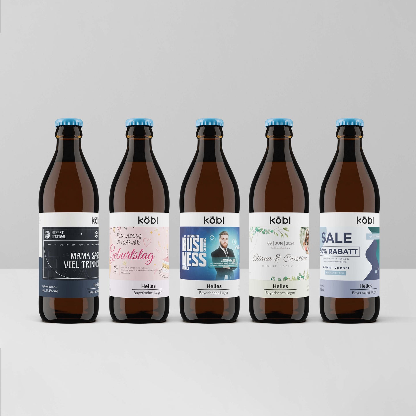 Dein Bier mit eigenem Etikett