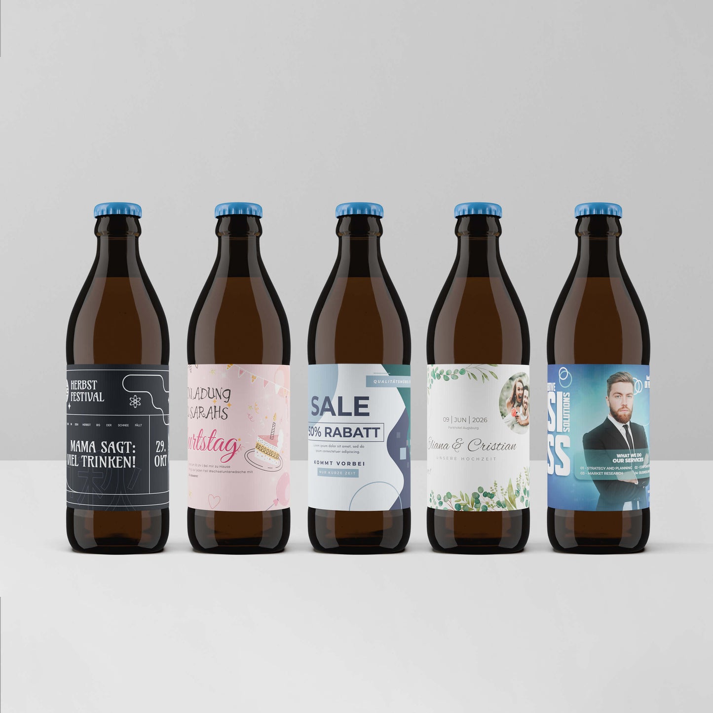 Dein Bier mit eigenem Etikett