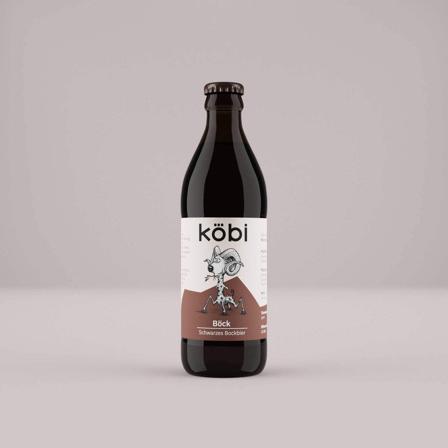 Böck – Schwarzes Bockbier
